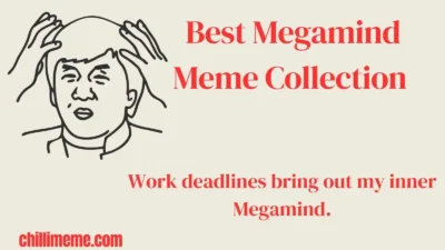 Work deadlines bring out my inner Megamind.