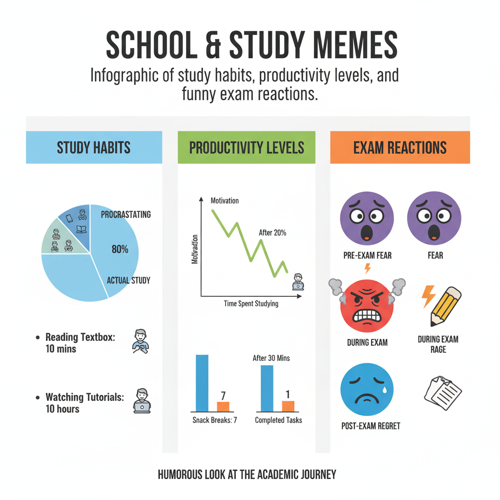 School & Study Memes