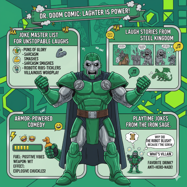 Playful domination humor