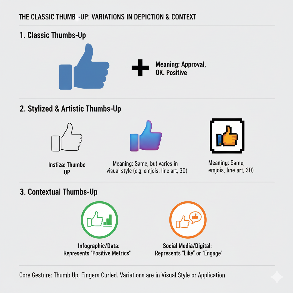 The Classic Thumbs-Up