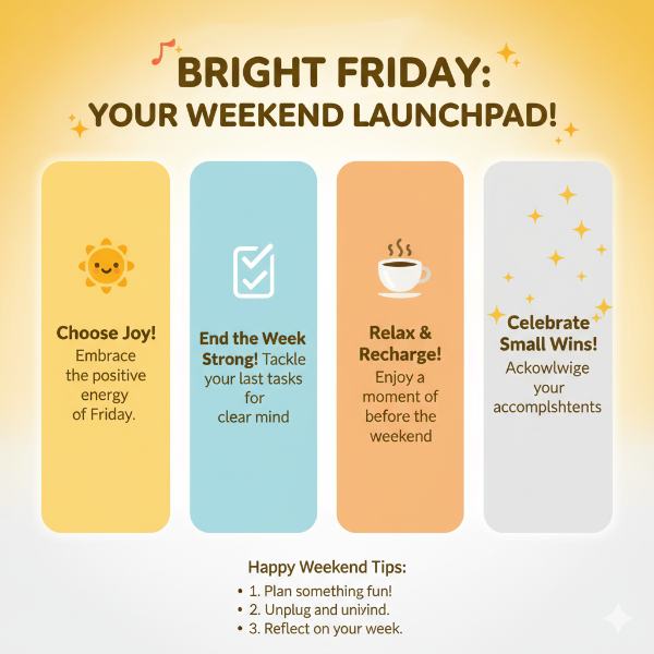 Friday Motivation That Sparks Happiness