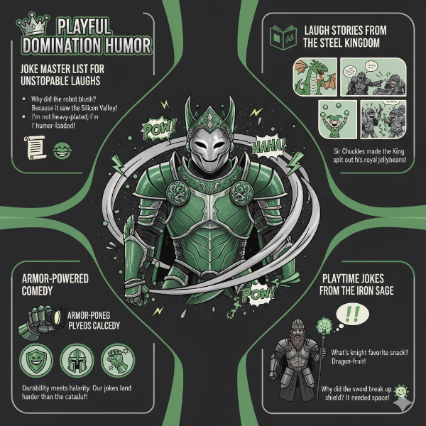 Armor powered comedy