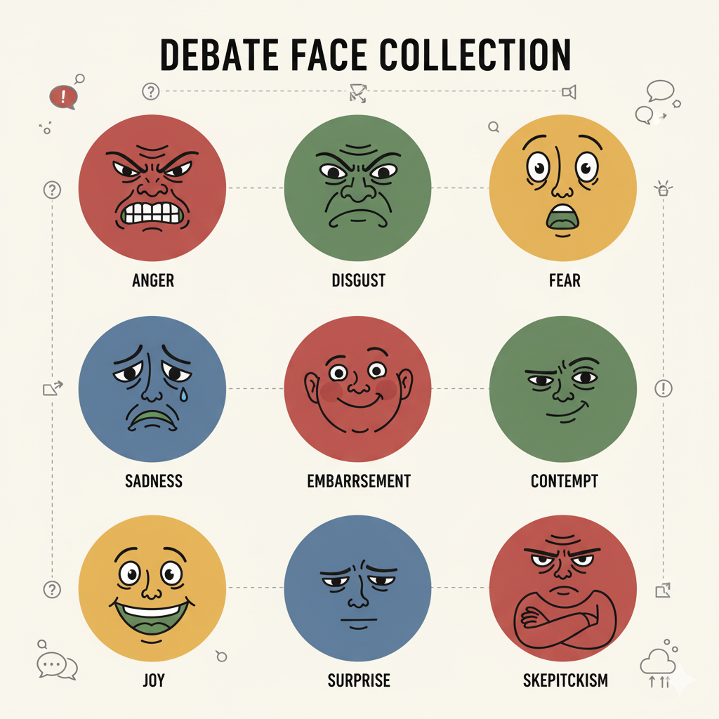 Debate Face Collection