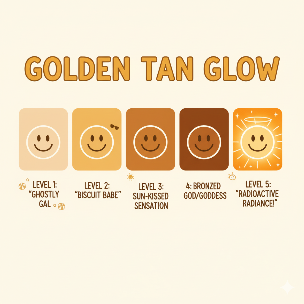 The Golden Tan Glow
