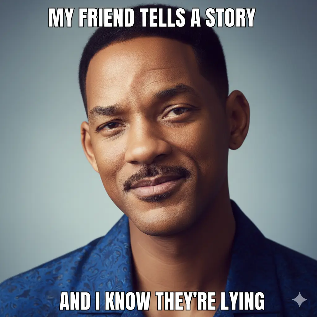Will Smith Raised Eyebrows