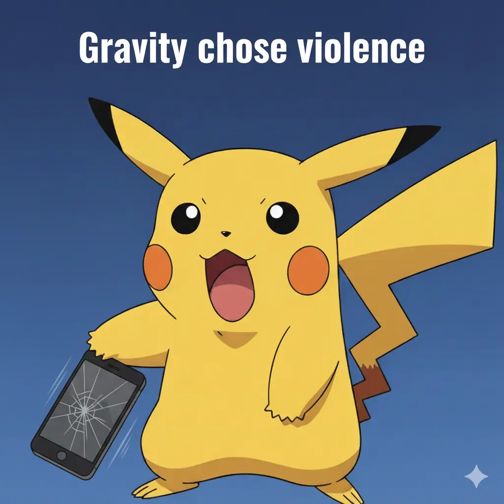 When Your Phone Slips From Your Hand