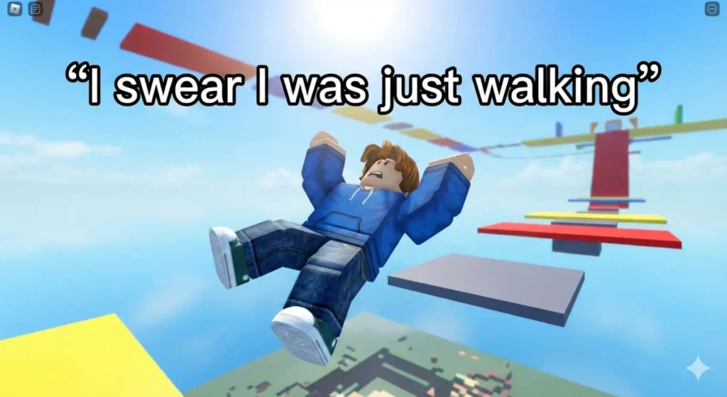 When Your Roblox Character Trips for No Reason