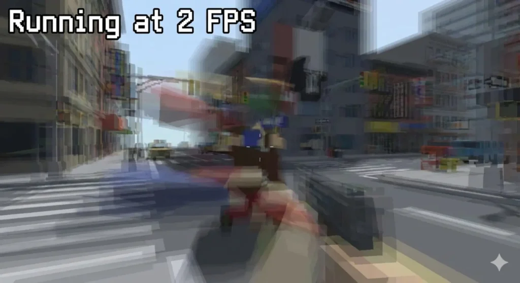 When You Join a Game with 2 FPS