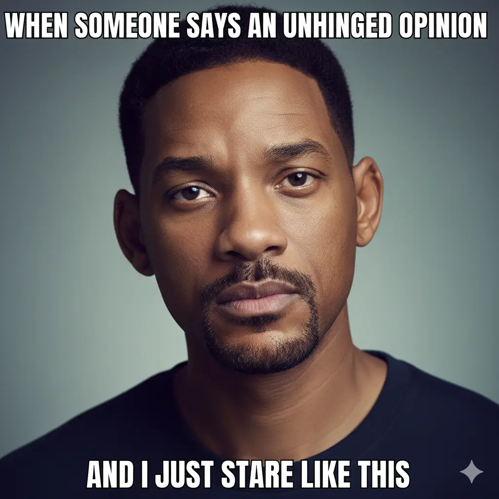 Will Smith Silent Stare