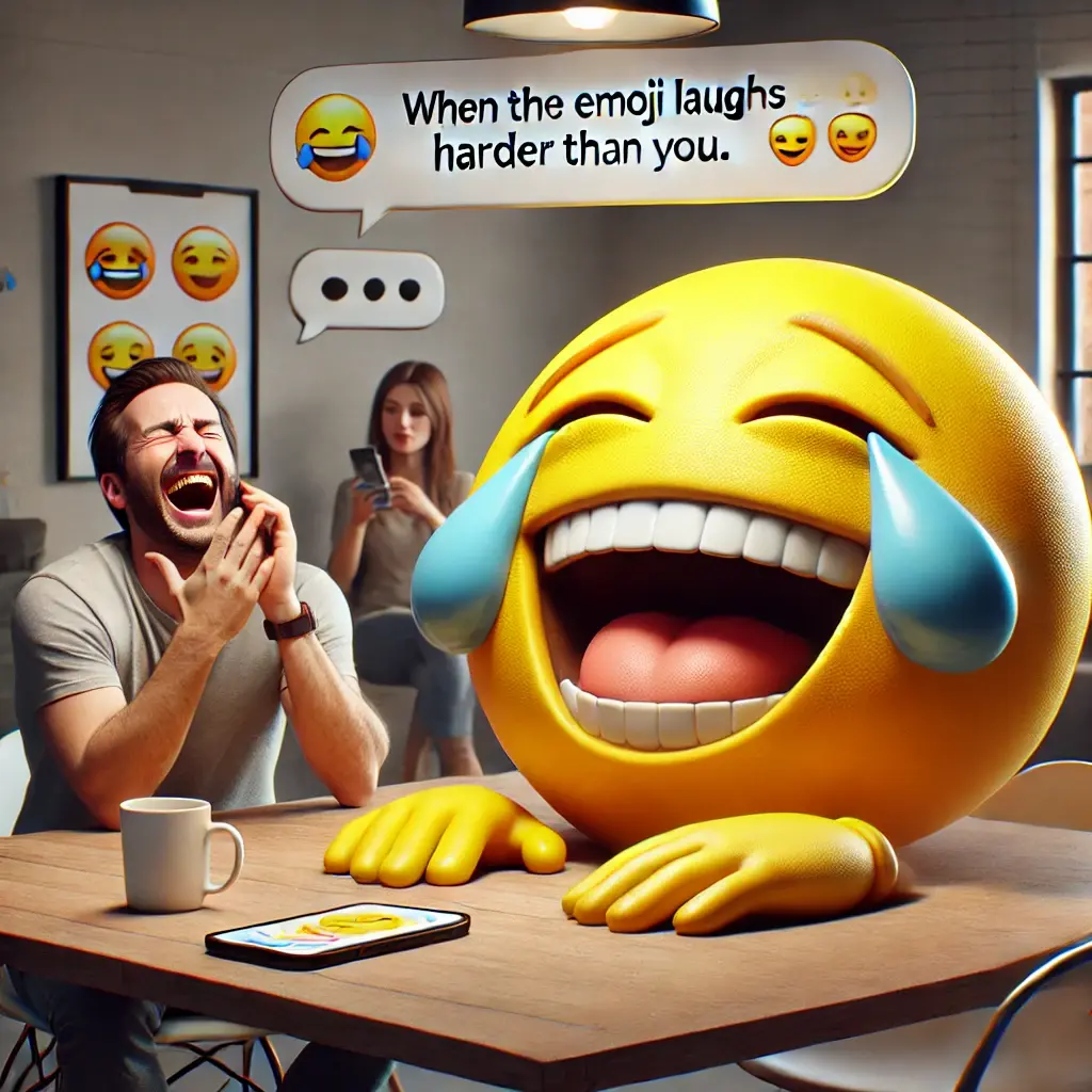 When the Emoji Laughs Harder Than You