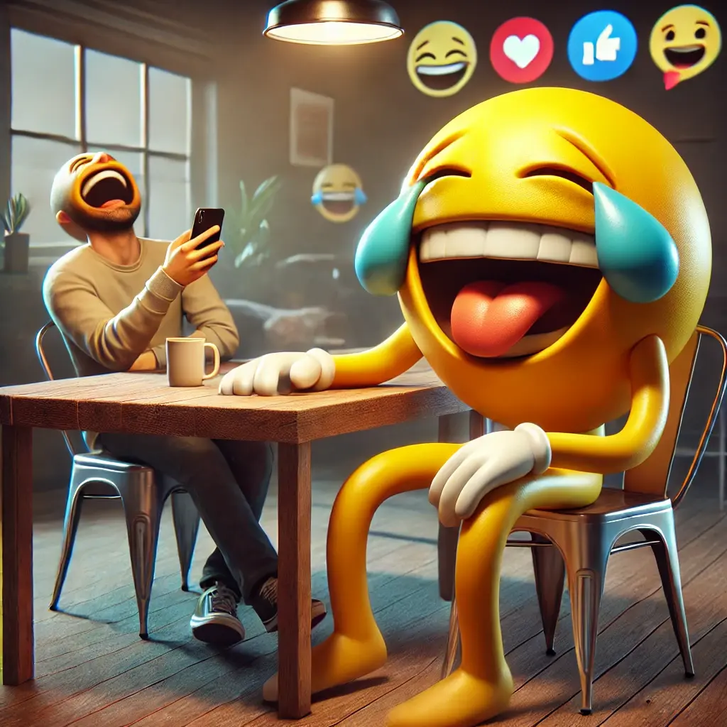 moji Laughing Low-Key