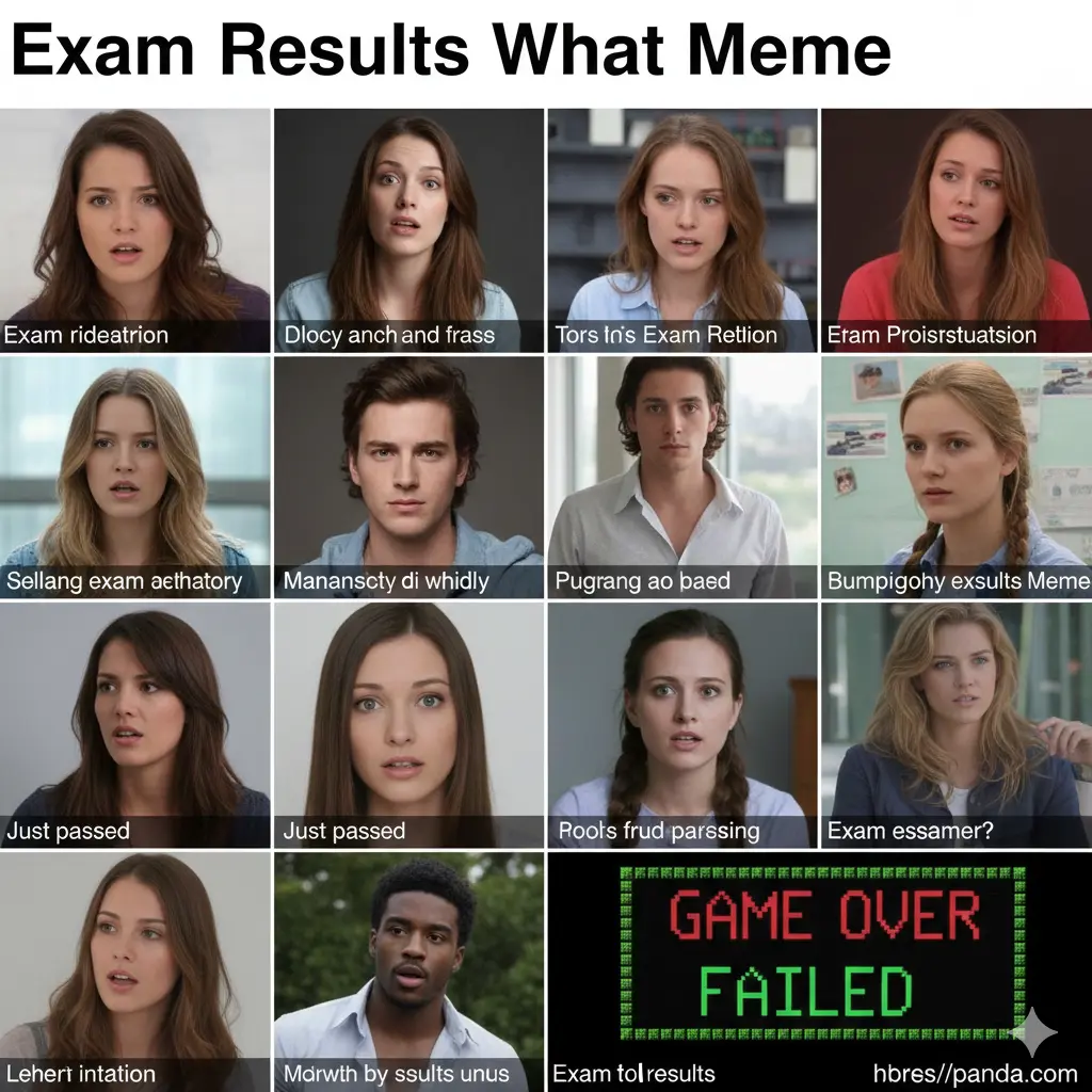 Exam Results What Meme