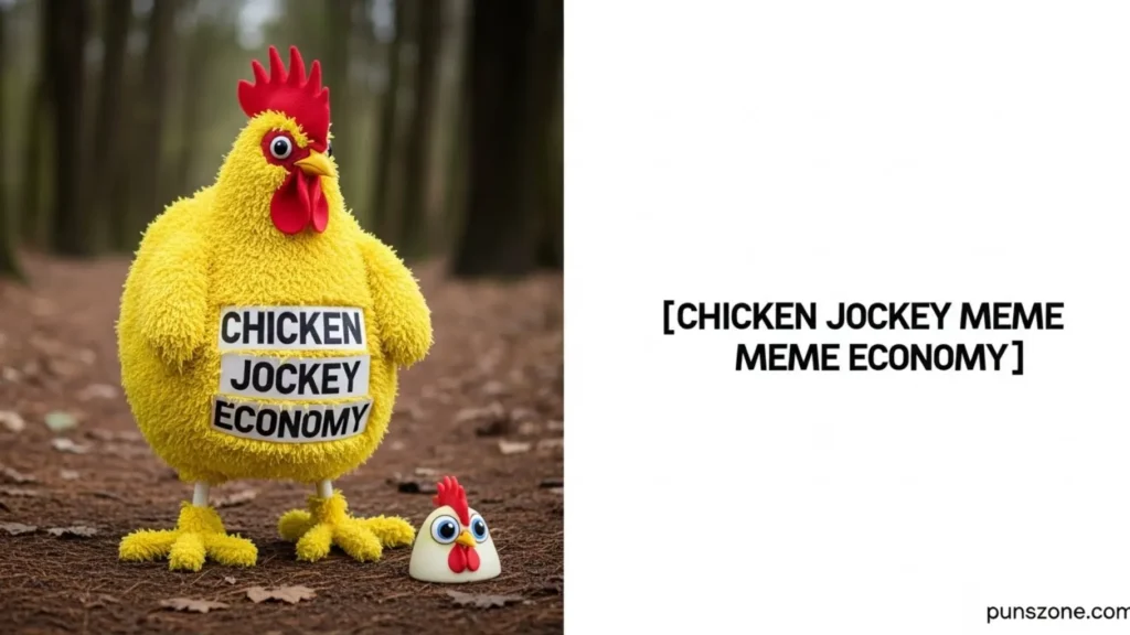 Chicken Jockey Meme Meme Economy