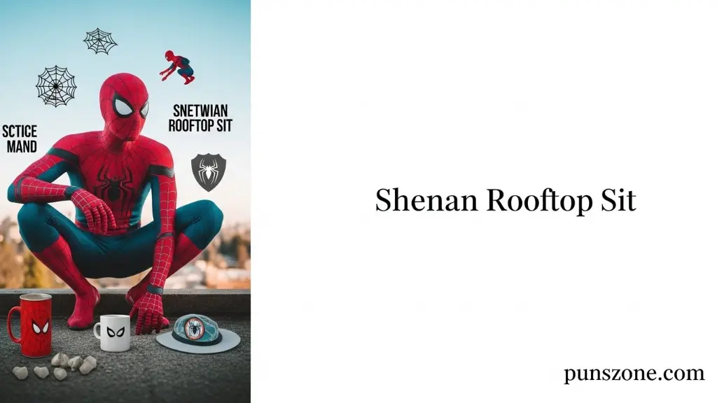 Spider Man Rooftop Sit