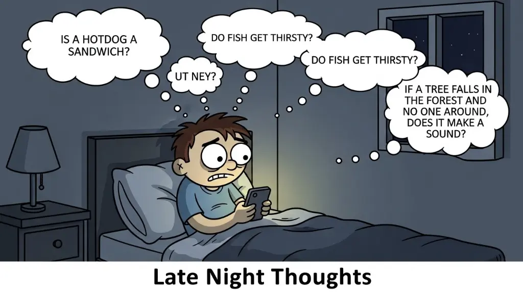 E Meme During Late Night Thoughts