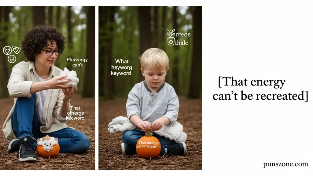 That energy can’t be recreated