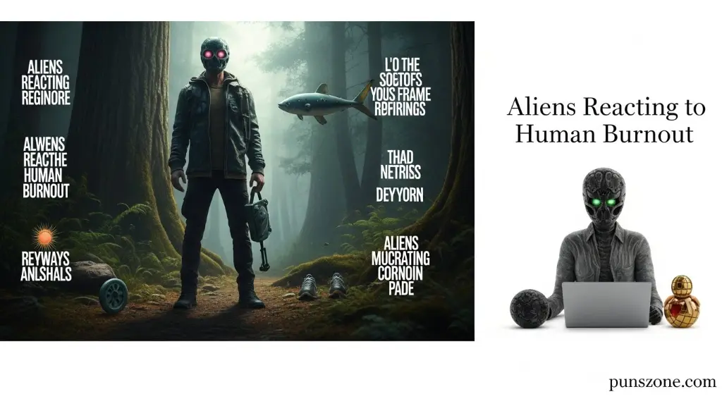 Aliens Reacting to Human Burnout