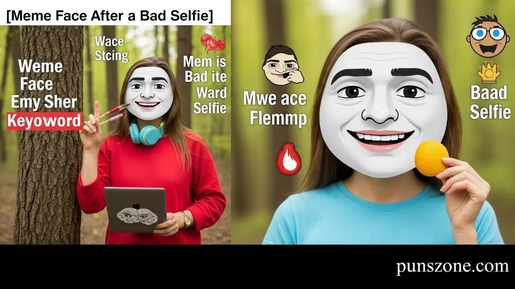 Meme Face After a Bad Selfie