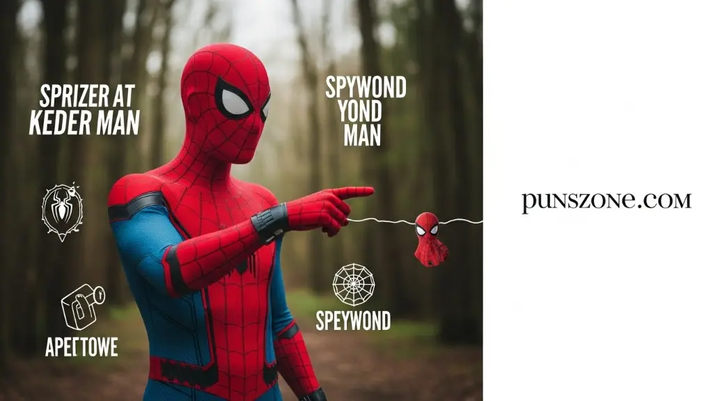 Spider Man Pointing at Spider Man