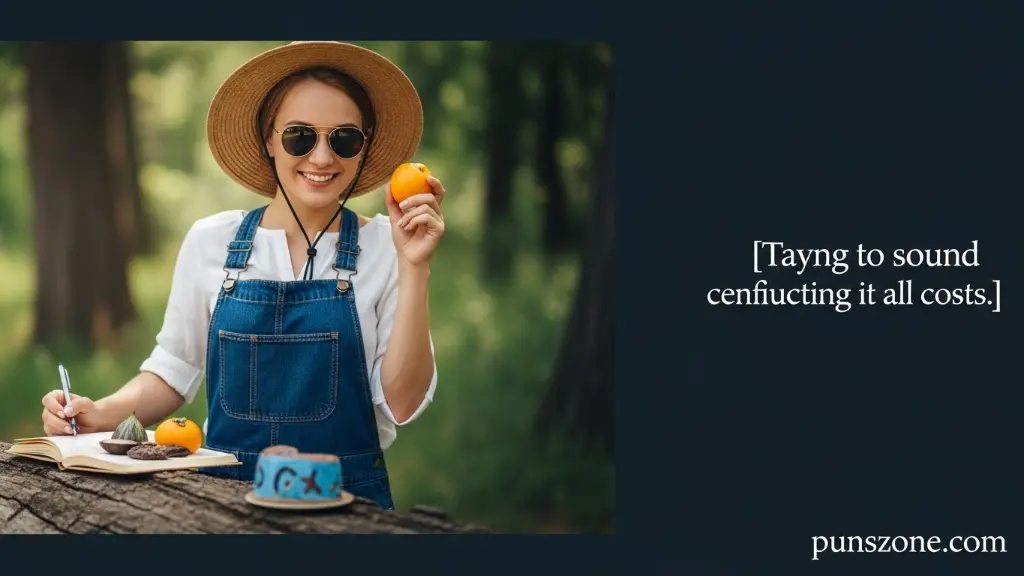 Trying to sound convincing at all costs.