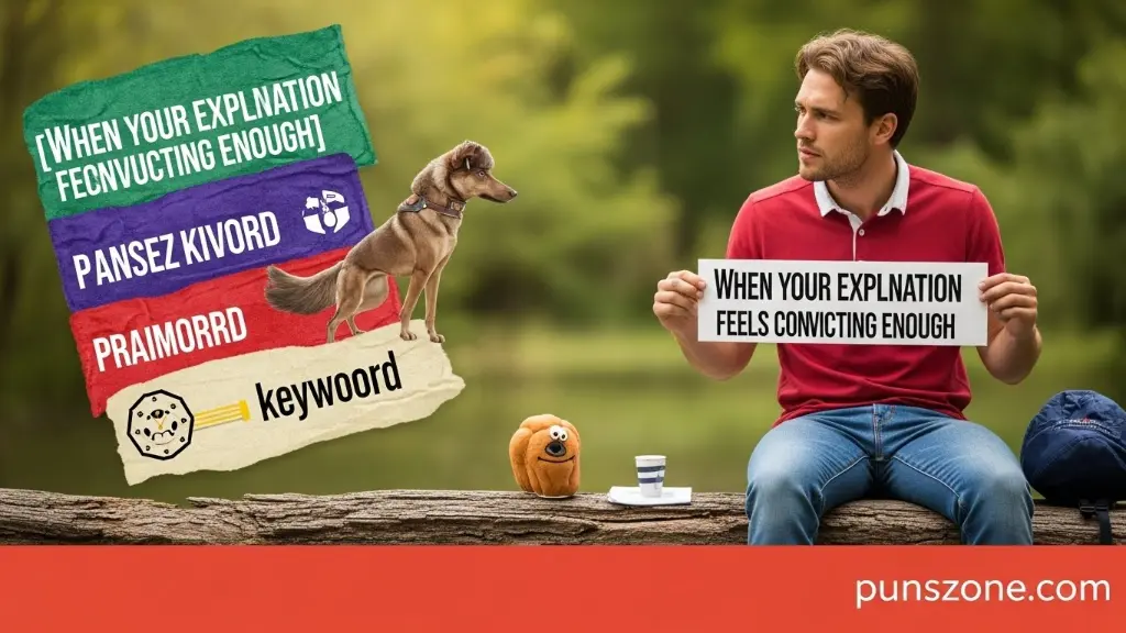 When your explanation feels convincing enough.