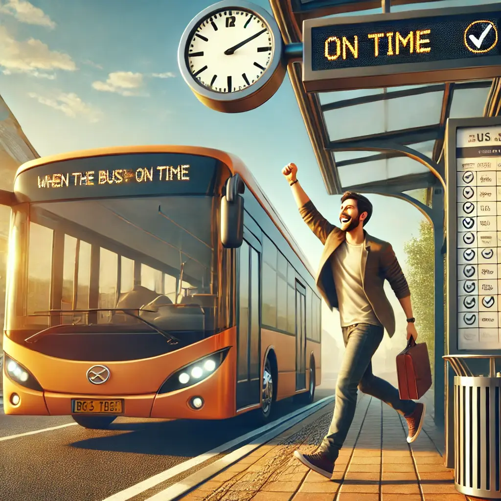 When the Bus Arrives on Time