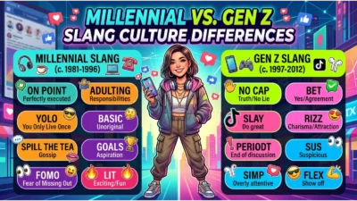 Millennial vs. Gen Z Slang