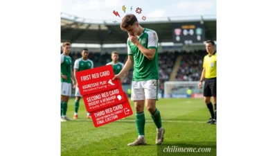 3 Red Cards meme