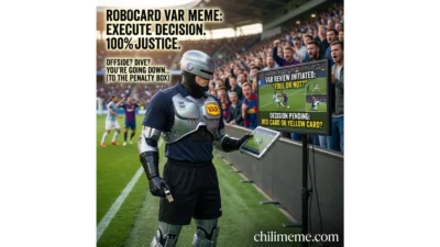 RoboCop ref VAR meme